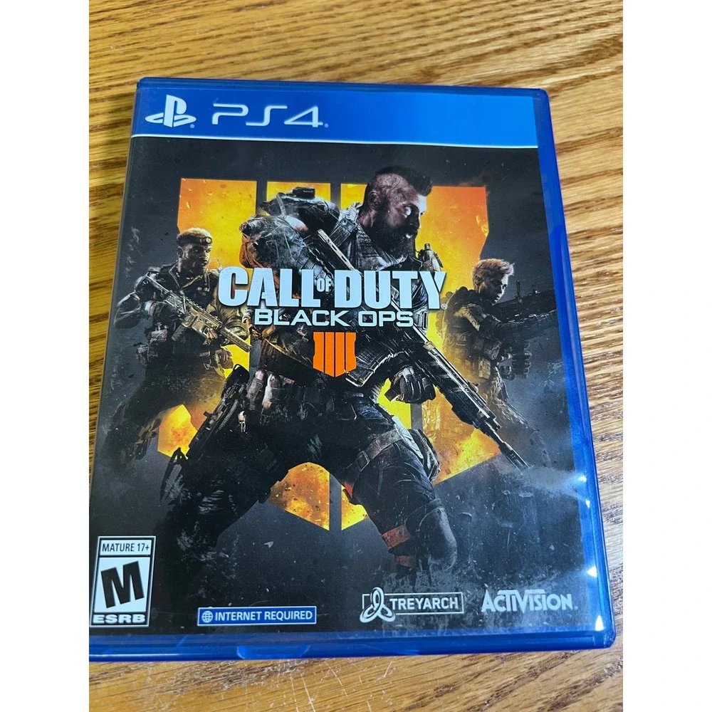Call of Duty Black Ops 4 IV PS4 Sony PlayStation 4 Video Game 2018 Activision